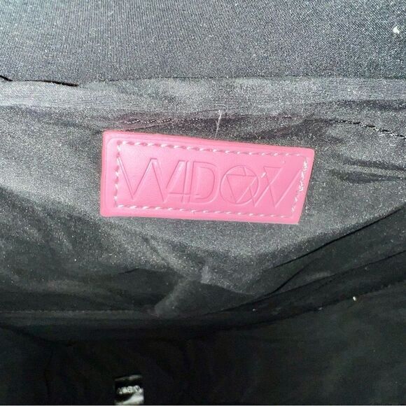 Dolls Kill oversize pink and black skull spiderweb coffin backpack. New in box - Picture 8 of 15